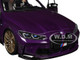 2024 BMW M3 Competition M xDrive Touring Twilight Purple Pearl Metallic with Black Top 1/18 Diecast Model Car Solido S1813701 2024 BMW M3 Competition M xDrive Touring Twilight Purple Pearl Metallic with Black Top 1/18 Diecast Model Car Solido S1813701