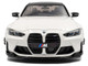 2024 BMW M3 Competition Alpine White with Carbon Top 1/18 Diecast Model Car Solido S1814301
