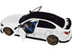 2024 BMW M3 Competition Alpine White with Carbon Top 1/18 Diecast Model Car Solido S1814301 2024 BMW M3 Competition Alpine White with Carbon Top 1/18 Diecast Model Car Solido S1814301
