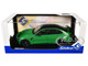 2024 BMW M3 Competition Signal Green with Carbon Top 1/18 Diecast Model Car Solido S1814302