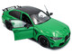 2024 BMW M3 Competition Signal Green with Carbon Top 1/18 Diecast Model Car Solido S1814302