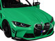 2024 BMW M3 Competition Signal Green with Carbon Top 1/18 Diecast Model Car Solido S1814302 2024 BMW M3 Competition Signal Green with Carbon Top 1/18 Diecast Model Car Solido S1814302
