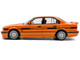 1994 BMW E34 Alpina B10 BiTurbo Orange Metallic with Black Stripes 1/43 Diecast Model Car Solido S4310407