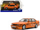 1994 BMW E34 Alpina B10 BiTurbo Orange Metallic with Black Stripes 1/43 Diecast Model Car Solido S4310407