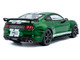 2020 Ford Mustang Shelby GT500 Fast Track Eruption Green Metallic with White Stripes 1/43 Diecast Model Car Solido S4311511