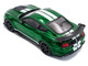2020 Ford Mustang Shelby GT500 Fast Track Eruption Green Metallic with White Stripes 1/43 Diecast Model Car Solido S4311511