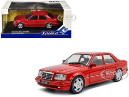 1994 Mercedes Benz W124 E60 AMG Signal Red 1/43 Diecast Model Car Solido S4313204