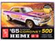 Skill 2 Model Kit 1965 Dodge Coronet 500 Hemi 2 in 1 Kit 1/25 Scale Model AMT AMT1499M