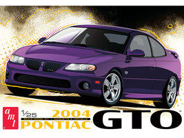 Skill 2 Model Kit 2004 Pontiac GTO 1/25 Scale Model AMT AMT1548M