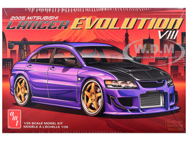 Skill 2 Model Kit 1995 Mitsubishi Lancer Evolution VIII 1/25 Scale Model AMT AMT1552M