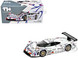 Porsche 911 GT1 #26 Allan McNish Stephane Ortelli Laurent Aiello Porsche AG Winner 24 Hours of Le Mans 1998 1/64 Diecast Model Car Trends Hobby 241085(B)