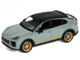 Porsche Cayenne Turbo GT Gray with Black Top and Gold Stripes 1/64 Diecast Model Car Trends Hobby 241090(B)
