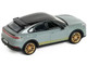 Porsche Cayenne Turbo GT Gray with Black Top and Gold Stripes 1/64 Diecast Model Car Trends Hobby 241090(B)