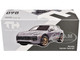 Porsche Cayenne Turbo GT Gray with Black Top and Gold Stripes 1/64 Diecast Model Car Trends Hobby 241090(B)