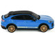 Porsche Cayenne Turbo GT Blue with Black Top and Gold Stripes 1/64 Diecast Model Car Trends Hobby 241090(C) Porsche Cayenne Turbo GT Blue with Black Top and Gold Stripes 1/64 Diecast Model Car Trends Hobby 241090(C)