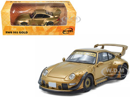 997 RWB Light Blue 1/64 Diecast Model Car by Pop Race