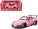 RWB 993 #98 Hooters Matt Pink 1/64 Diecast Model Car Model Model MM64-RWB993-007