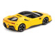 Ferrari SF90 Giallo Modena Yellow with Black Top 1/64 Diecast Model Car BBR BBRFER64031