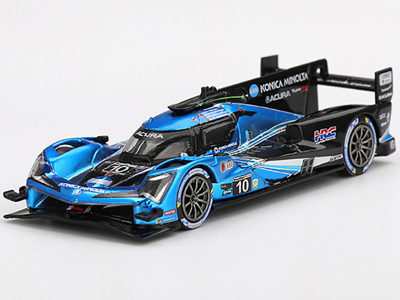 Acura ARX 06 GTP #10 Filipe Albuquerque Marcus Ericsson Brendon Hartley Ricky Taylor Wayne Taylor Racing with Andretti IMSA 24 Hours of Daytona 2024 Limited Edition 1/64 Diecast Model Car Mini GT MGT01056