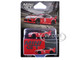 Toyota GR Supra LB Works Red with White Stripes and Black Top Limited Edition 1/64 Diecast Model Car Mini GT MGT01103