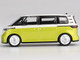 Volkswagen ID Buzz Van Pomelo Yellow Metallic and Candy White Limited Edition 1/64 Diecast Model Car Mini GT MGT01110 Volkswagen ID Buzz Van Pomelo Yellow Metallic and Candy White Limited Edition 1/64 Diecast Model Car Mini GT MGT01110