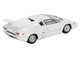 Lamborghini Countach 25th Anniversary White Limited Edition 1/64 Diecast Model Car Mini GT MGT01134