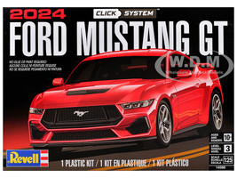 Level 3 Model Kit 2024 Ford Mustang GT 2 in 1 Kit Click System 1/25 Scale Model Revell 14586