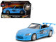 2001 Honda S2000 Convertible Blue with Graphics Fast & Furious Remix Series 1/32 Diecast Model Car Jada 35397