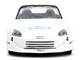 2001 Honda S2000 Convertible White with Graphics Fast & Furious Remix Series 1/32 Diecast Model Car Jada 35629 2001 Honda S2000 Convertible White with Graphics Fast & Furious Remix Series 1/32 Diecast Model Car Jada 35629