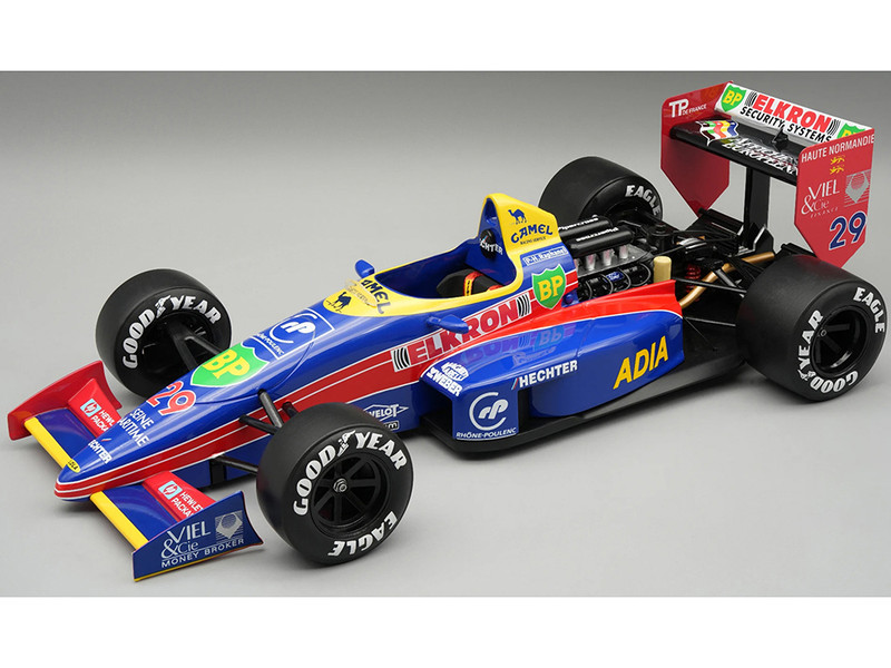 Lola LC88 #29 Aguri Suzuki Larrousse Calmels Formula One F1 Japanese GP 1988 with Display Case Mythos Series Limited Edition to 70 pieces Worldwide 1/18 Model Car Tecnomodel TM18-371A
