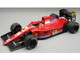 Ferrari 642 #28 Jean Alesi Scuderia Ferrari Formula One F1 Belgian GP 1991 with Display Case Mythos Series Limited Edition to 40 pieces Worldwide 1/18 Model Car Tecnomodel TM18-392C