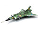 Saab J35J Draken Fighter Aircraft Splinter Camouflage Scheme F 18 Sodertorn Wing 1972 Swedish Air Force 1/72 Diecast Model Airplane Aviation 72 AV72-41008