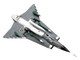 Saab J35J Draken Fighter Aircraft Splinter Camouflage Scheme F 18 Sodertorn Wing 1972 Swedish Air Force 1/72 Diecast Model Airplane Aviation 72 AV72-41008