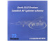 Saab J35J Draken Fighter Aircraft Splinter Camouflage Scheme F 18 Sodertorn Wing 1972 Swedish Air Force 1/72 Diecast Model Airplane Aviation 72 AV72-41008
