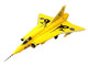 Saab J35J Draken Fighter Aircraft 43 10 3 Johan Gul Squadron 10 Wing Final Flight Livery 1997 Swedish Air Force 1/72 Diecast Model Airplane Aviation 72 AV72-41009