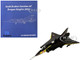 Saab Draken Fighter Aircraft 21 Draken 45th Anniversary Dragon Knights Retirement Livery 2005 Austrian Air Force 1/72 Diecast Model Airplane Aviation 72 AV72-41010