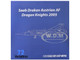 Saab Draken Fighter Aircraft 21 Draken 45th Anniversary Dragon Knights Retirement Livery 2005 Austrian Air Force 1/72 Diecast Model Airplane Aviation 72 AV72-41010
