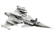 Saab JAS 39A Gripen Fighter Aircraft 17 Wing 60th Anniversary Livery Ronneby Air Show 2004 Swedish Air Force 1/72 Diecast Model Airplane Aviation 72 AV72-43006