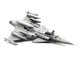 Saab JAS 39A Gripen Fighter Aircraft 131 F 7 Wing Cat s Paw Livery Satenas Air Base 2006 Swedish Air Force 1/72 Diecast Model Airplane Aviation 72 AV72-43007