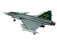Saab JAS 39E Gripen Fighter Aircraft Brazilian Air Force 1/72 Diecast Model Airplane Aviation 72 AV72-43008