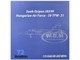 Saab JAS 39C Gripen Fighter Aircraft 59th Tactical Wing 2023 Hungarian Air Force 1/72 Diecast Model Airplane Aviation 72 AV72-43009