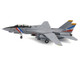 Grumman F 14D Tomcat Aircraft VF 2 Bounty Hunters USS Constellation 1990s United States Navy 1/100 Diecast Model Airplane FS034A