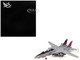 Grumman F 14D Tomcat Aircraft VF 31 Tomcatters USS John C Stennis 2003 United States Navy 1/100 Diecast Model Airplane FS034B