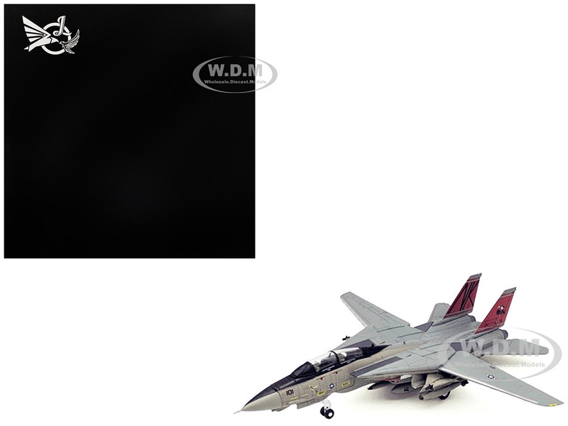 Grumman F 14D Tomcat Aircraft VF 31 Tomcatters USS John C Stennis 2003 United States Navy 1/100 Diecast Model Airplane FS034B