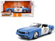 1979 Chevrolet Camaro Z28 Police Highway Drag Blue and White Bigtime Muscle Series 1/24 Diecast Model Car Jada 36626