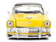 1956 Chevrolet Bel Air Yellow and Black Bigtime Muscle Series 1/24 Diecast Model Car Jada 36648