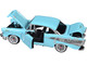1957 Chevrolet Bel Air Light Blue Timeless Legends Series 1/24 Diecast Model Car Motormax 73228LBL