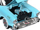 1957 Chevrolet Bel Air Light Blue Timeless Legends Series 1/24 Diecast Model Car Motormax 73228LBL