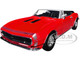1967 Chevrolet Camaro SS Convertible Burgundy 1/24 Diecast Model Car Motormax 73301R