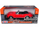 1967 Chevrolet Camaro SS Convertible Burgundy 1/24 Diecast Model Car Motormax 73301R